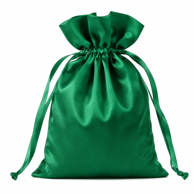 Satin Drawstring Gift Pouch