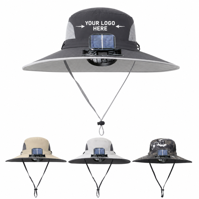 Solar Fan Fishing Hat