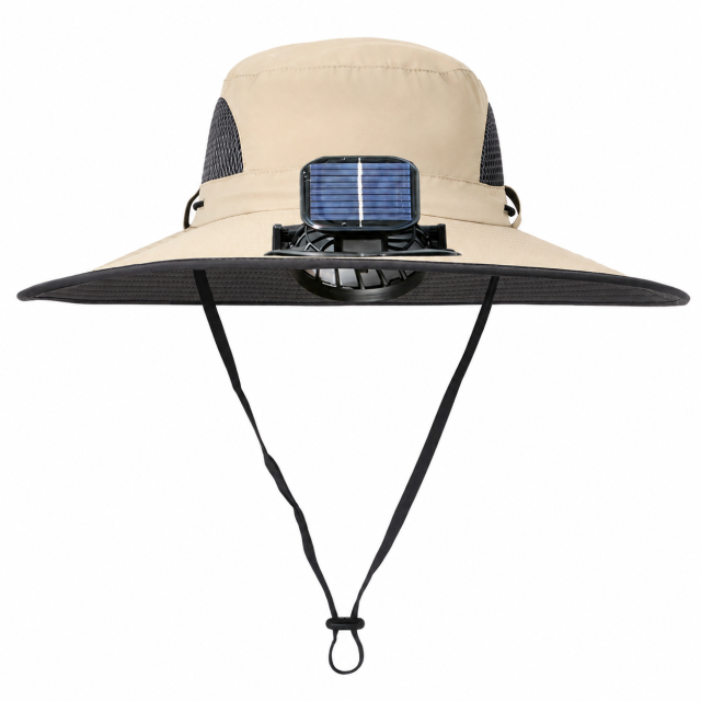 Solar Fan Fishing Hat