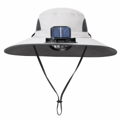 Solar Fan Fishing Hat