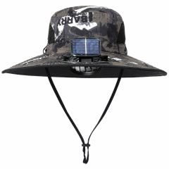 Solar Fan Fishing Hat