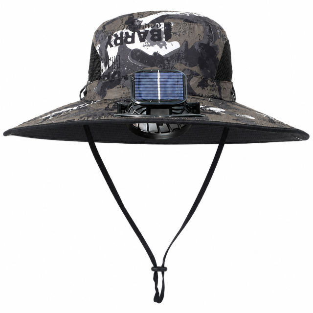 Solar Fan Fishing Hat