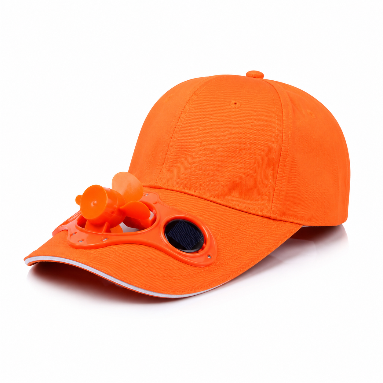 Solar Powered Cooling Fan Baseball Cap