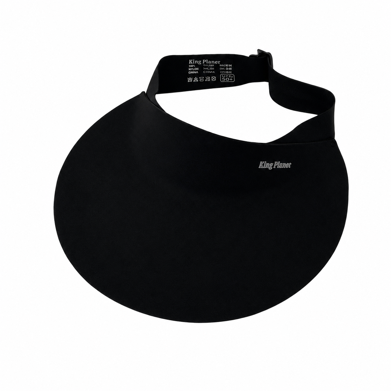 Sport Wide Brim Visor Cap - Adjustable Sun Protection Hat
