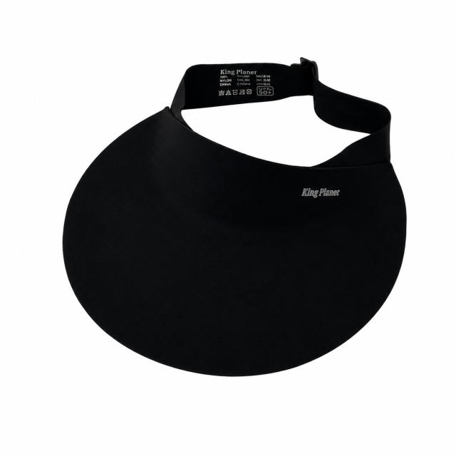 Sport Wide Brim Visor Cap - Adjustable Sun Protection Hat