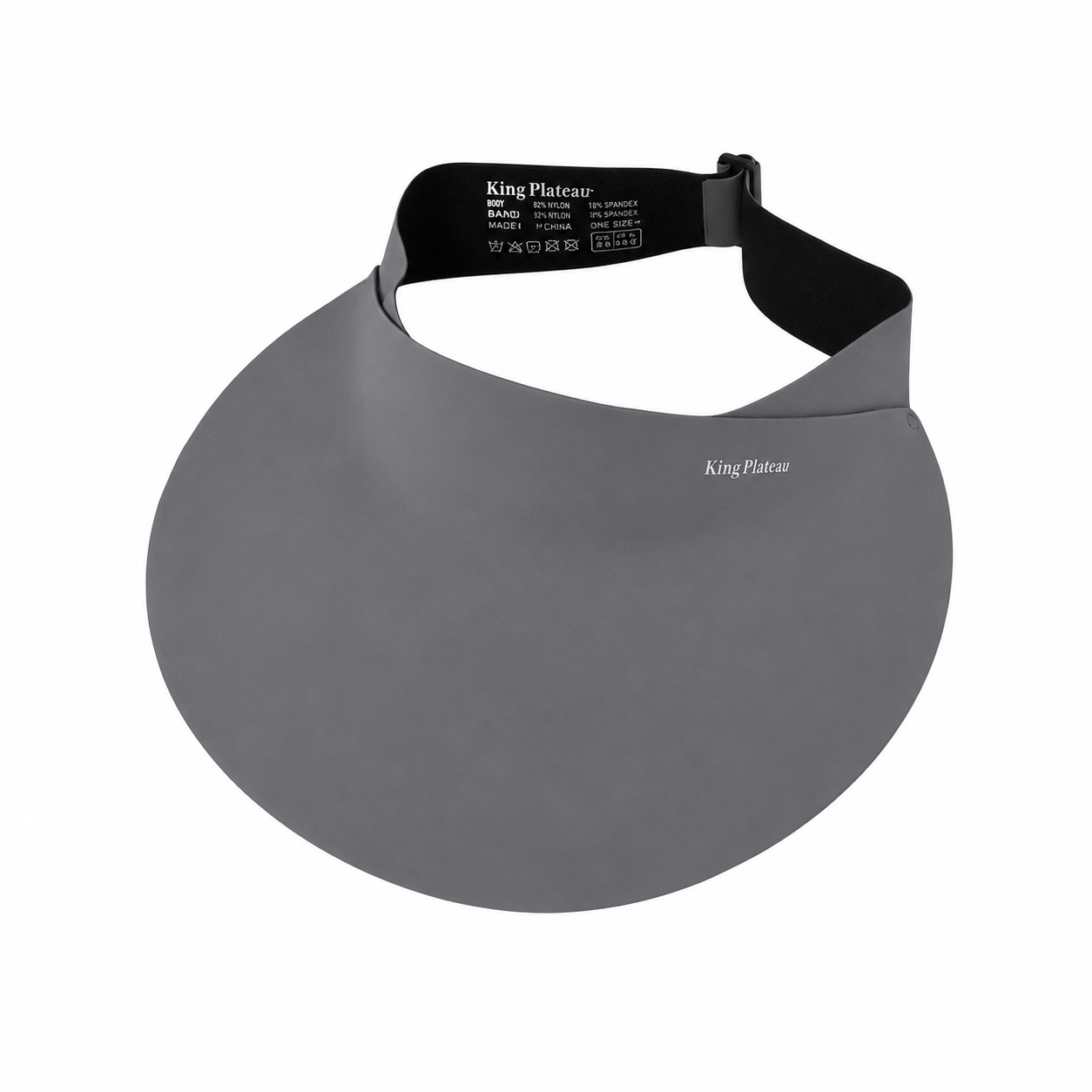 Sport Wide Brim Visor Cap - Adjustable Sun Protection Hat