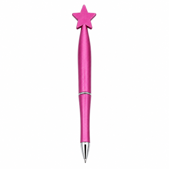 Star Top Plastic Ballpoint Pen
