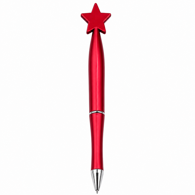 Star Top Plastic Ballpoint Pen