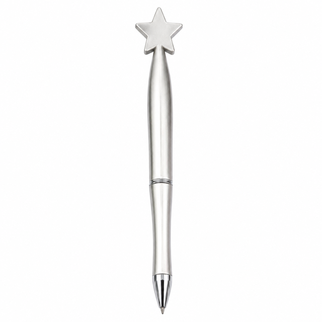 Star Top Plastic Ballpoint Pen