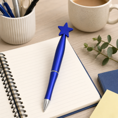 Star Top Plastic Ballpoint Pen