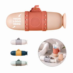 Travel Submarine Toothbrush Holder Set