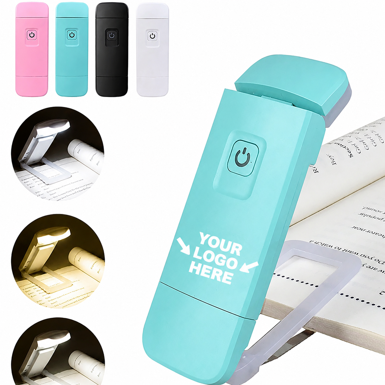 USB Rechargeable Adjustable Book Reading Clip Light