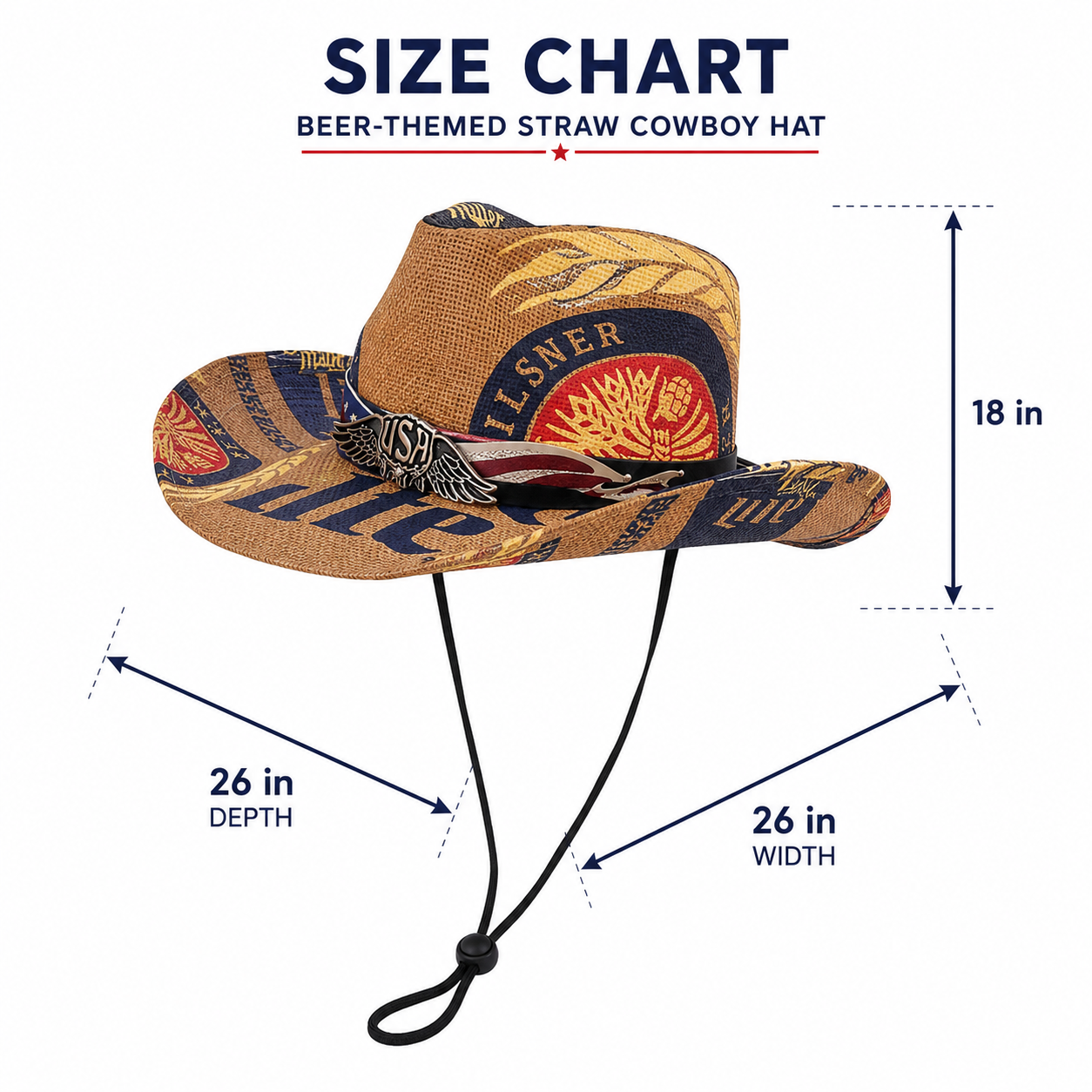 Unisex Western Cowboy Cowgirl Hat