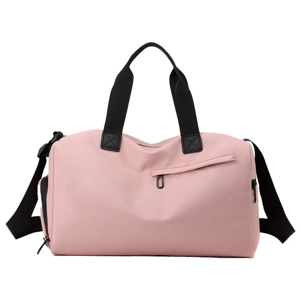 Water-Resistant Gym Duffle Bag With Shoe Compartment