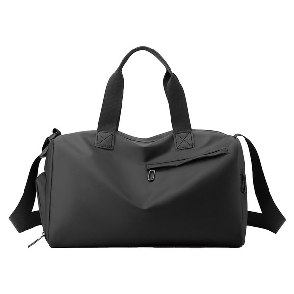 Water-Resistant Gym Duffle Bag With Shoe Compartment