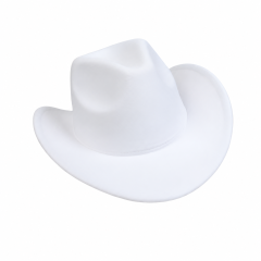 Western Felt Cowboy Hat - Wide Brim Sun Protection Hat