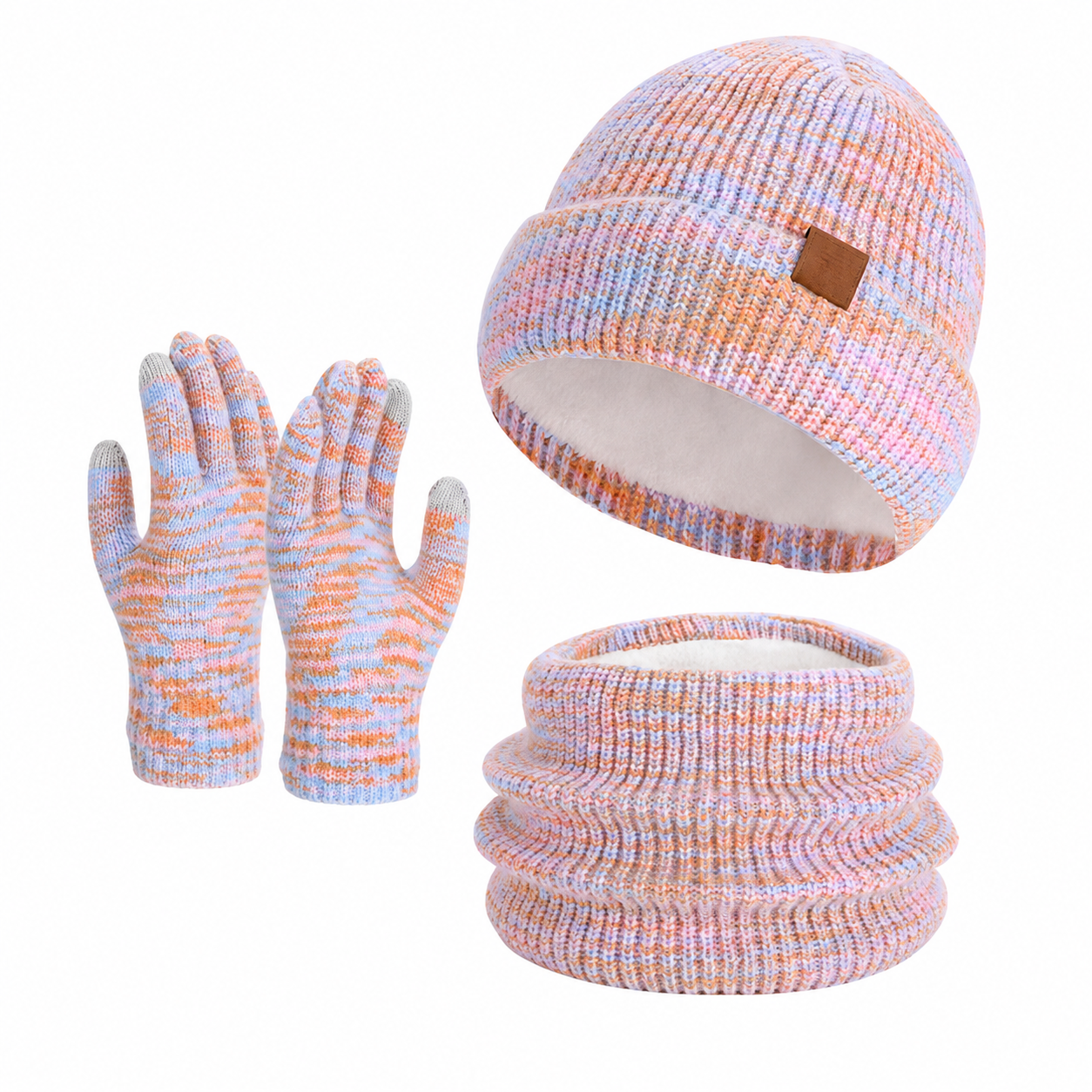 Winter Warm 3-Piece Gloves Set