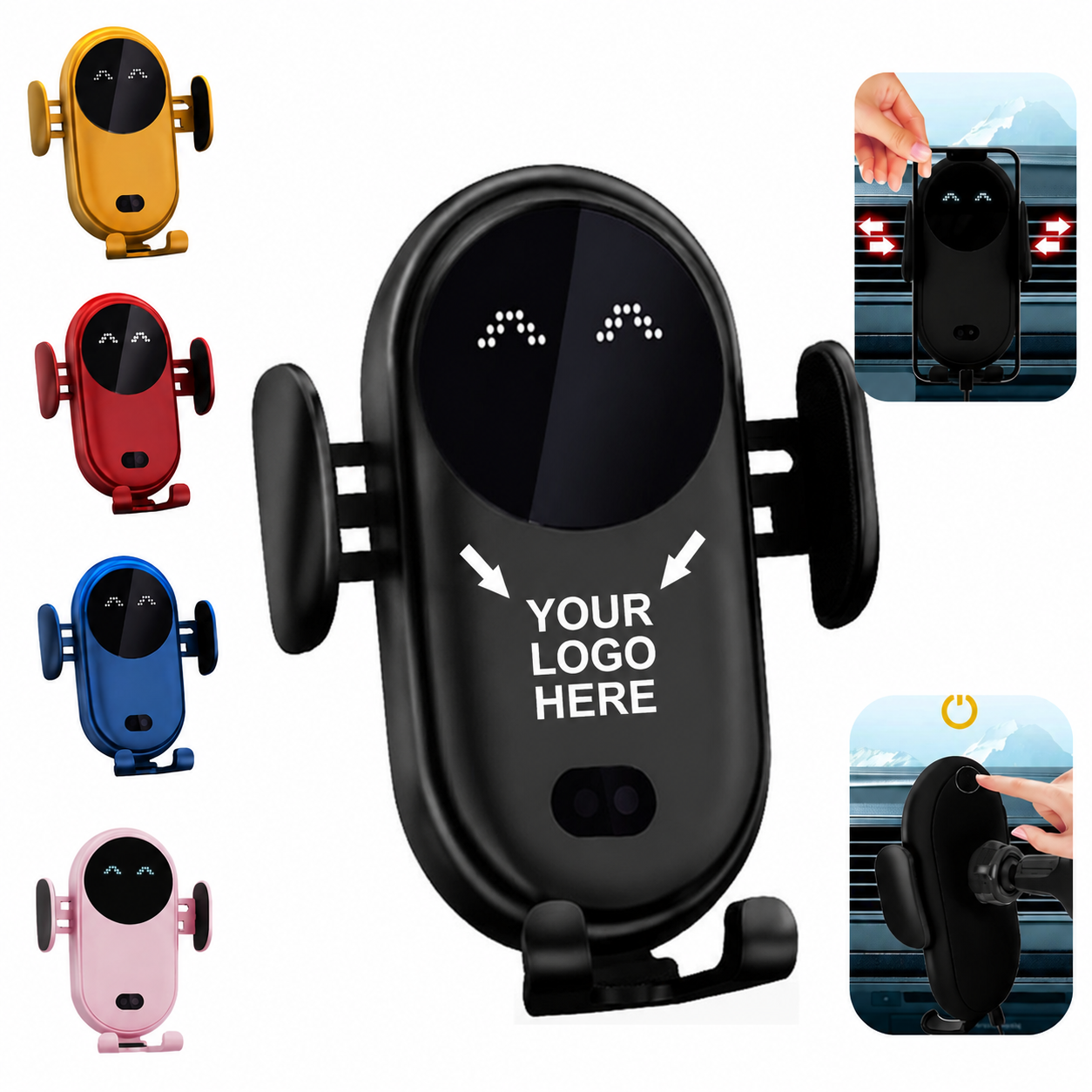 Wireless Car Phone Charging Mount