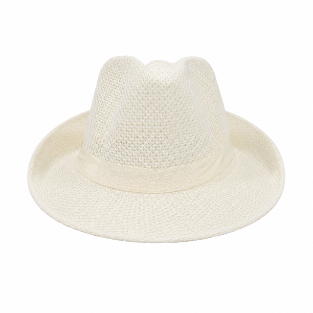Women Straw Sun Hat with Bow Ribbon - Wide Brim Beach Hat