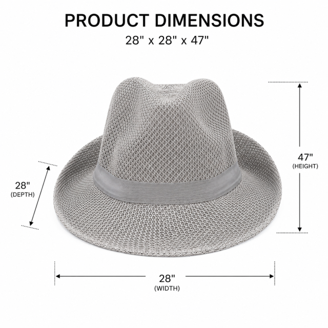Women Straw Sun Hat with Bow Ribbon - Wide Brim Beach Hat