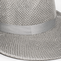 Women Straw Sun Hat with Bow Ribbon - Wide Brim Beach Hat