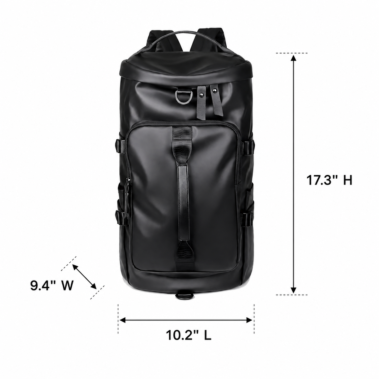 2-in-1 Convertible Gym Duffel Backpack