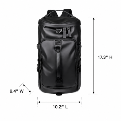 2-in-1 Convertible Gym Duffel Backpack