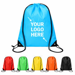 210D Polyester Drawstring Backpack