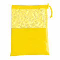 210D Polyester Mesh Golf Drawstring Bag For Ball Storage