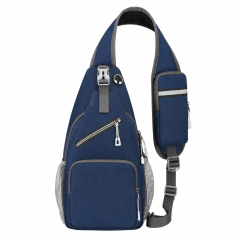 300D Waterproof Nylon Crossbody Backpack With Adjustable Strap