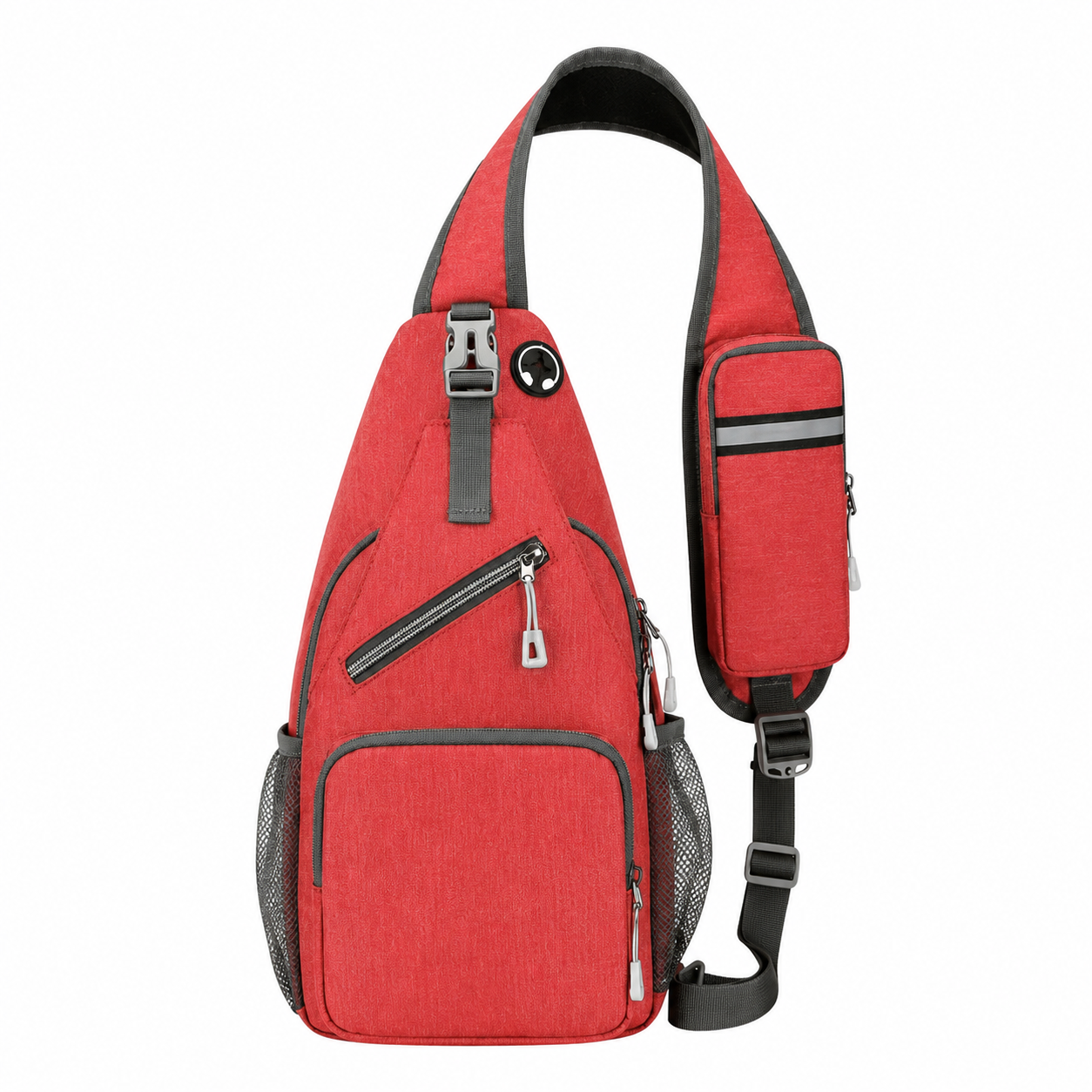300D Waterproof Nylon Crossbody Backpack With Adjustable Strap