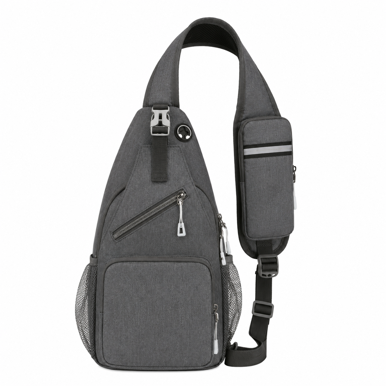300D Waterproof Nylon Crossbody Backpack With Adjustable Strap