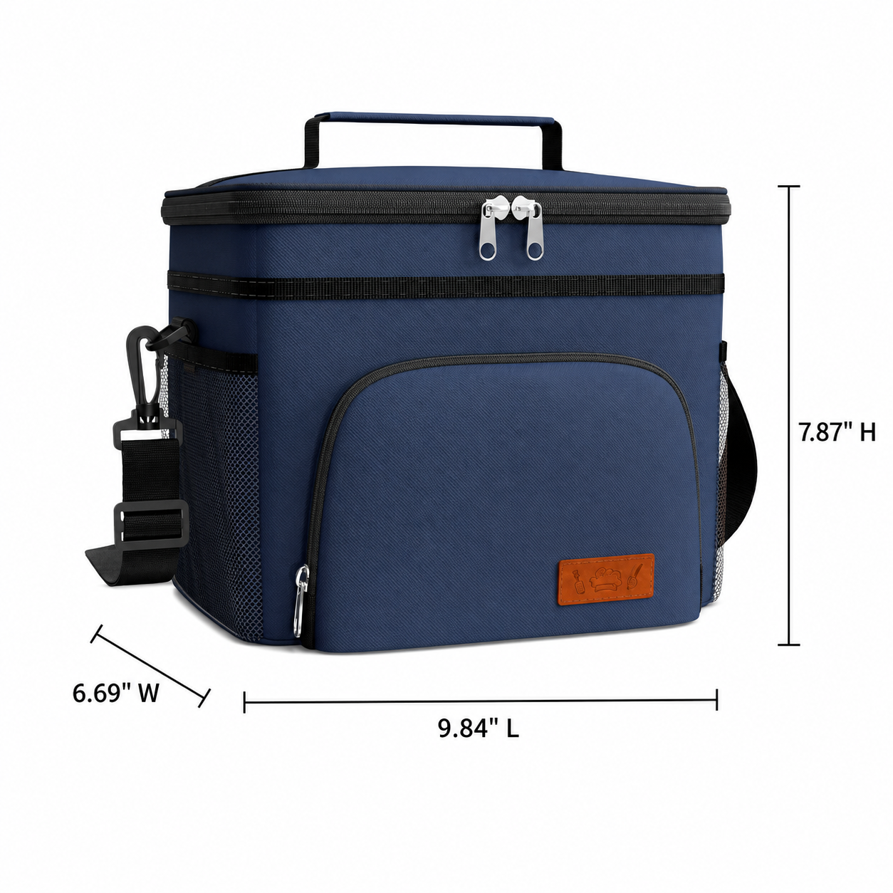 3 Layer Insulated Oxford Lunch Box