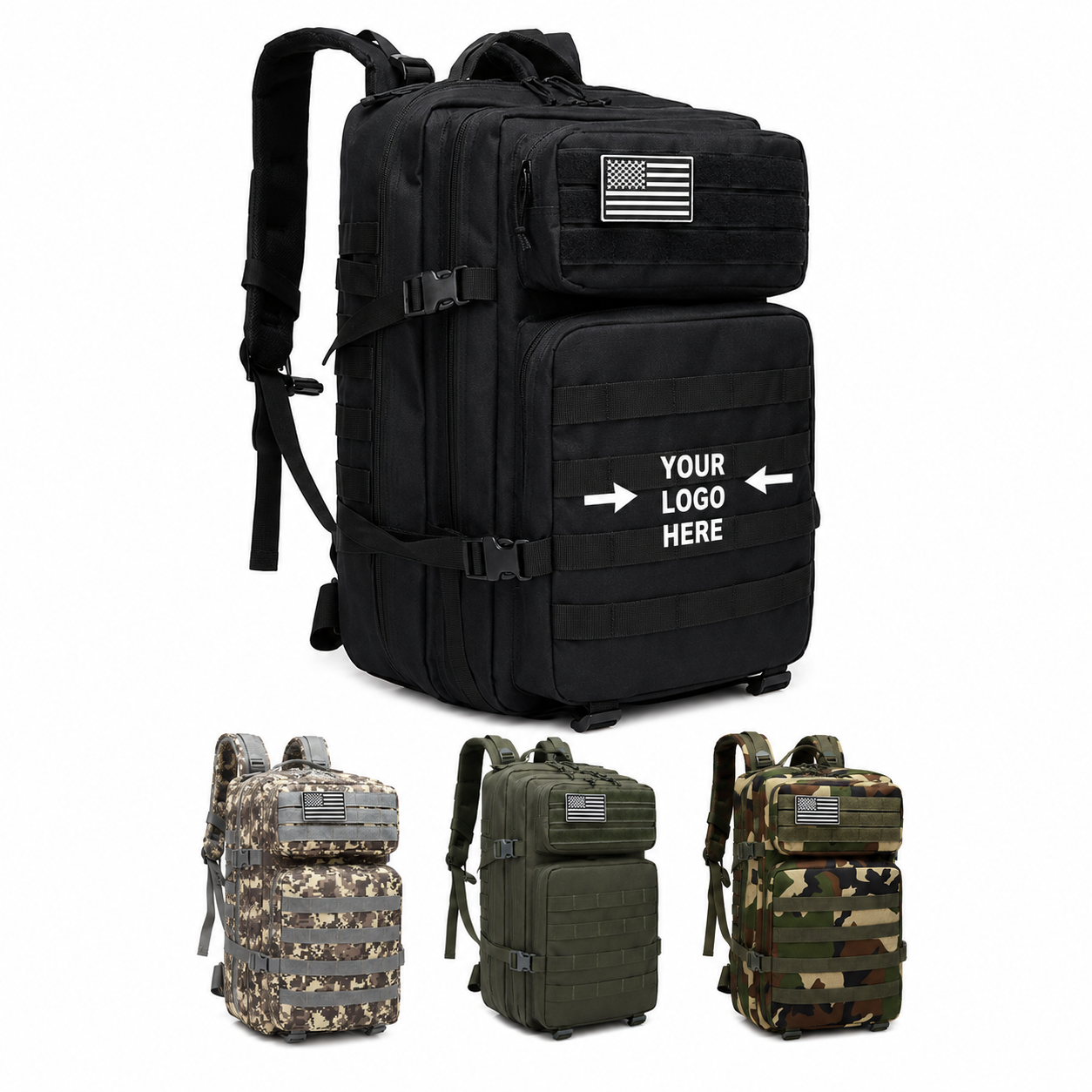 45L Waterproof Tactical Outdoor Backpack