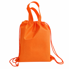 80 GSM Non Woven Drawstring Backpack Bag