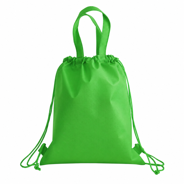 80 GSM Non Woven Drawstring Backpack Bag