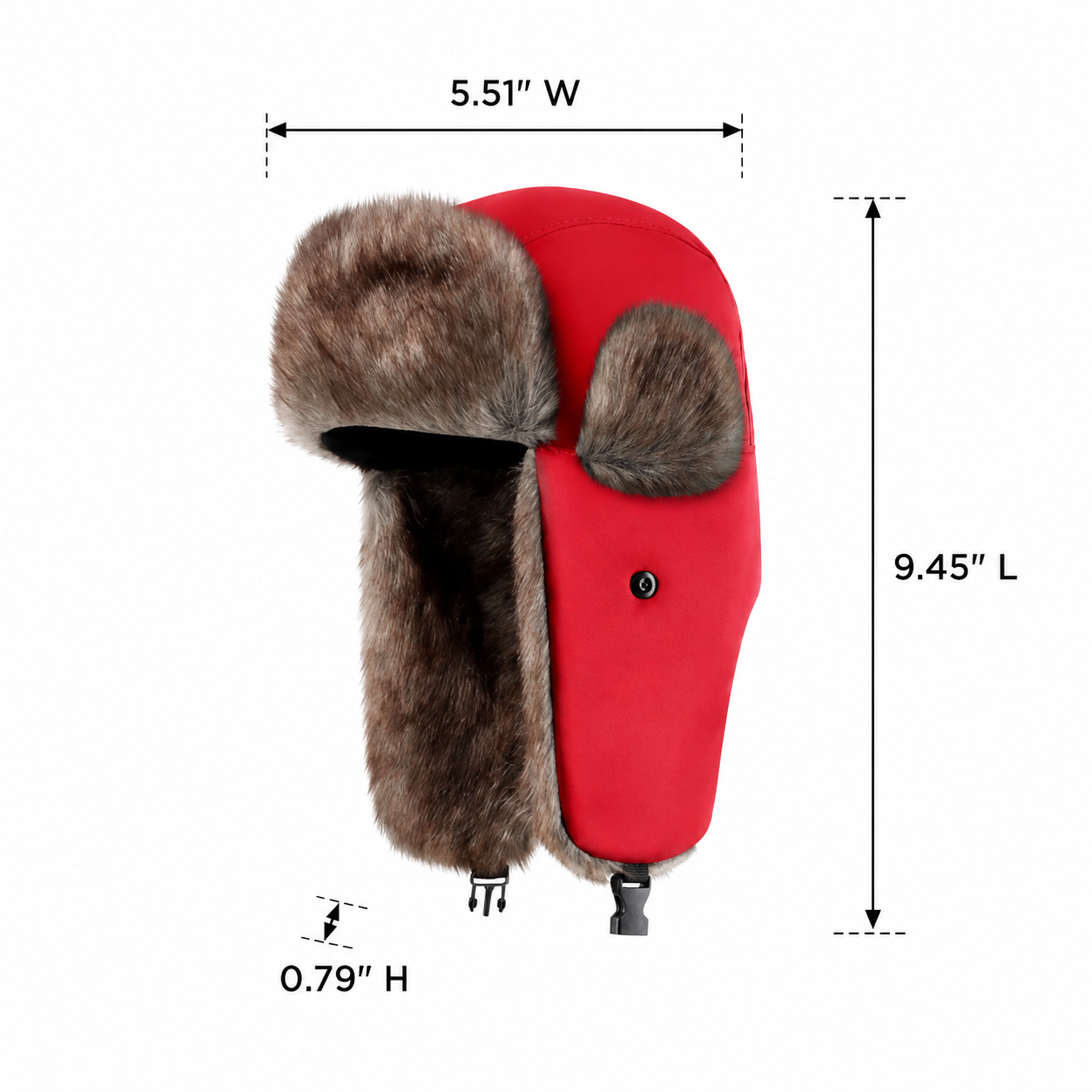 Adjustable Winter Ear Flap Hat for Warm Cozy Protection