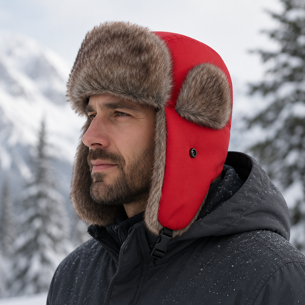 Adjustable Winter Ear Flap Hat for Warm Cozy Protection