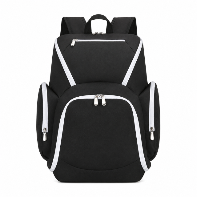 Basketball Backpack With Separate Ball Holder And Shoe Compartment