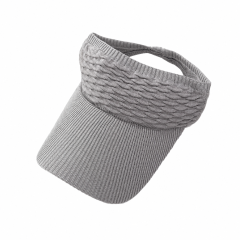 Breathable Knit Sun Visor Hat with UV Protection