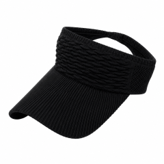 Breathable Knit Sun Visor Hat with UV Protection