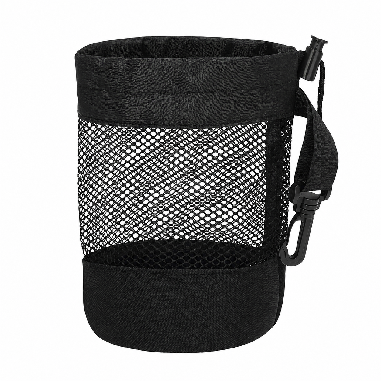 Breathable Mesh Golf Ball Pouch With Clip On Strap