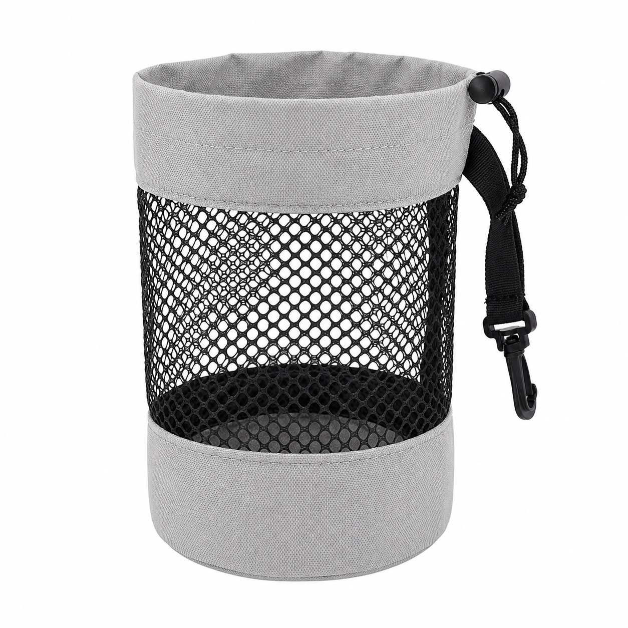 Breathable Mesh Golf Ball Pouch With Clip On Strap