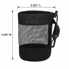 Breathable Mesh Golf Ball Pouch With Clip On Strap