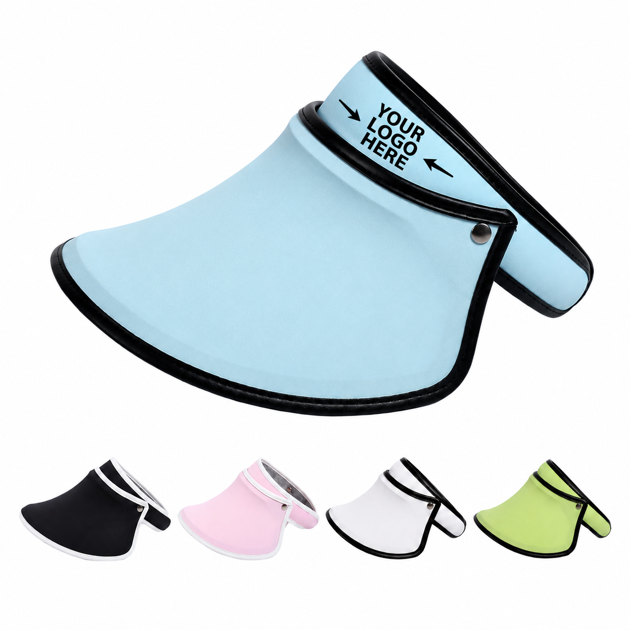 Breathable UV Shield Visor Sun Hat for Outdoor Activities