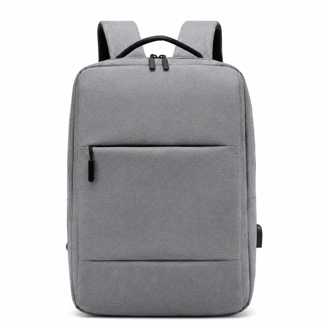 Business Laptop Backpack With Water-Resistant Fabric And Luggage Strap