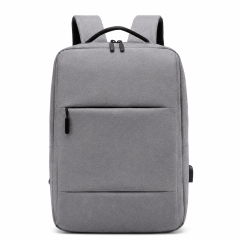 Business Laptop Backpack With Water-Resistant Fabric And Luggage Strap