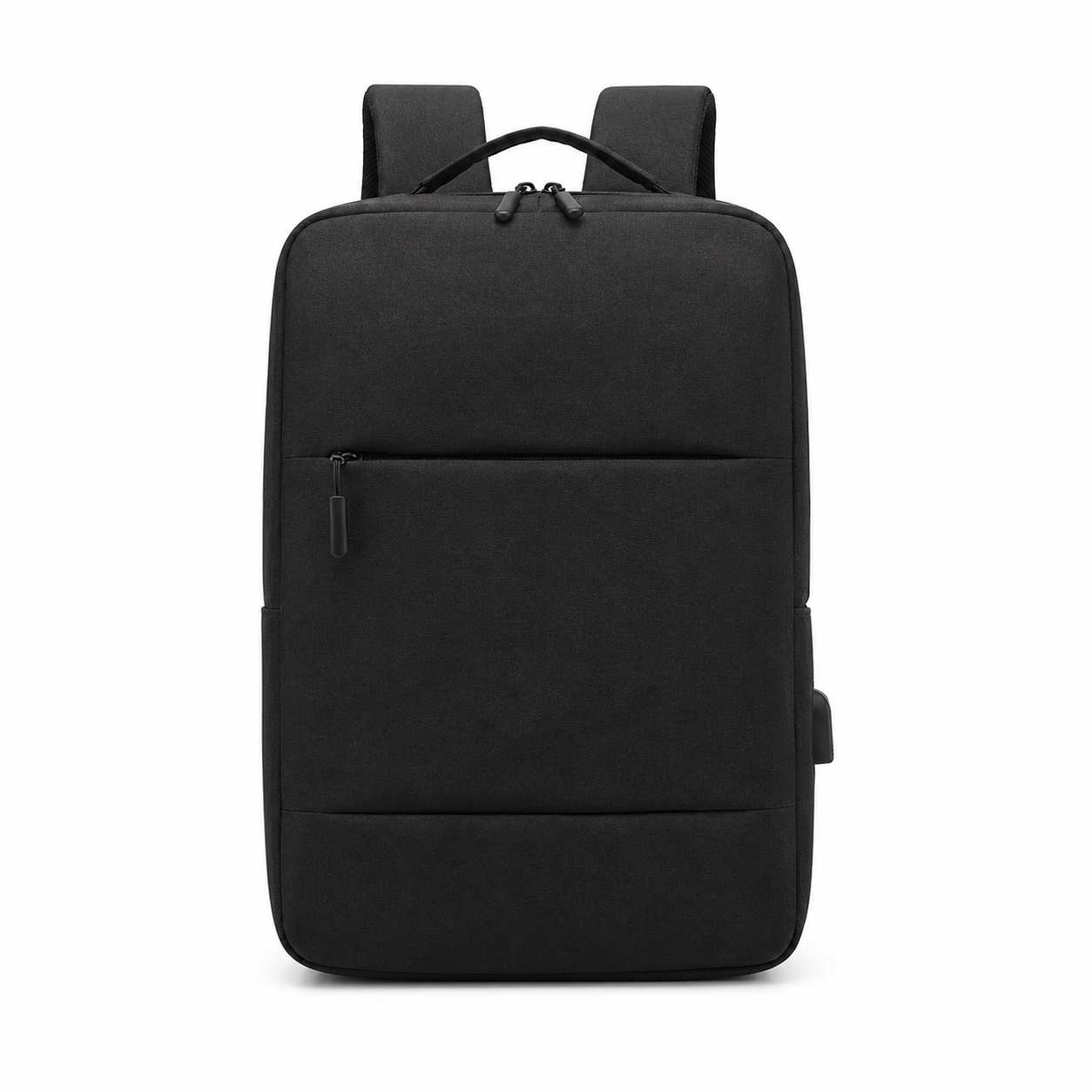 Business Laptop Backpack With Water-Resistant Fabric And Luggage Strap