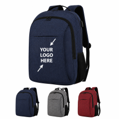 Business Travel Backpack With USB Charging Interface And Laptop Compartment