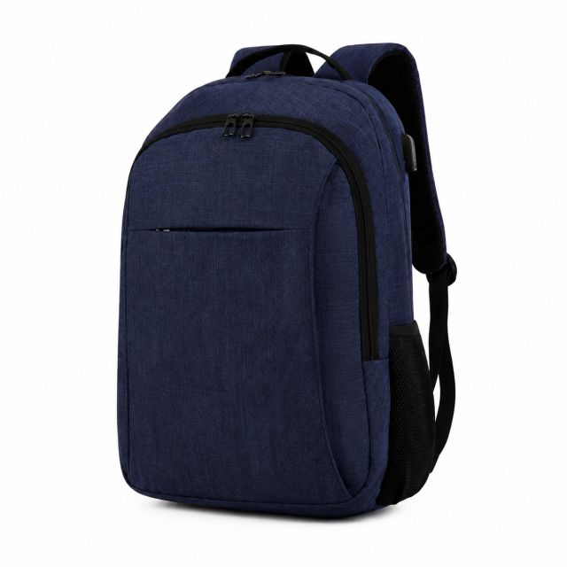 Business Travel Backpack With USB Charging Interface And Laptop Compartment